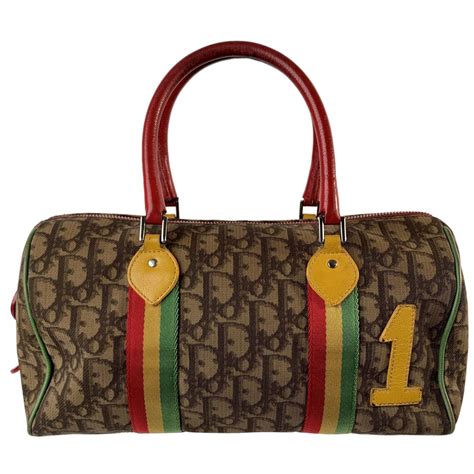 Christian Dior Diorissimo Rasta Boston Bag .